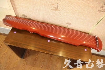 阿克苏地区●久音古琴  ●典藏系列  20230608[红洒金伏羲]